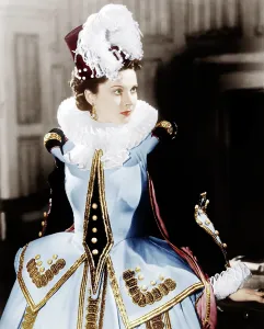 Gold Trim Prints: FIRE OVER ENGLAND, Vivien Leigh, 1937