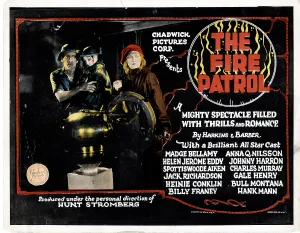 1924 Movies Prints: THE FIRE PATROL, from left, Will Jeffries, Dick Brandon, Anna Q. Nilsson, 1924