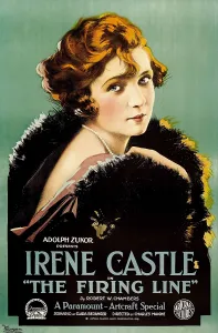 Castle Prints: THE FIRING LINE, Irene Castle, 1919