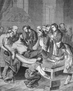 Patients Prints: First administration of ether to a patient