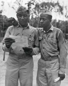 Saipan Island Prints: First African American Marines decorated by the Second Marine Division in the Pacific