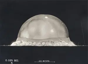 Lcgr1404 Prints: First Atomic Explosion on July 16, 1945