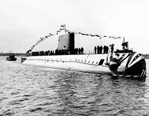 Submarine Prints: The first atomic submarine, U.S