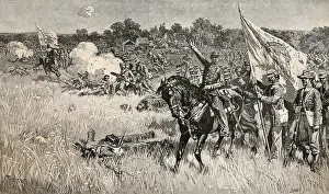Standards Prints: First Battle of Bull Run, (First Manassas), July 21, 1861. Gen