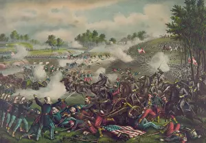 Cannons Prints: First Battle of Bull Run, (First Manassas), July 21, 1861