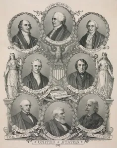 Legal Prints: The first eight Chief Justices of the United States: John Jay