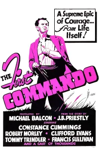 Clifford Prints: THE FIRST COMMANDO, (aka THE FOREMAN WENT TO FRANCE), British poster, Clifford Evans, 1942