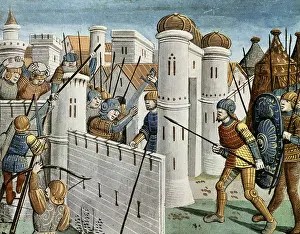 Crusade Prints: First Crusade (1095-1099). Taking of Jerusalem