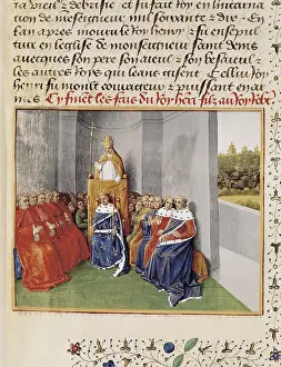 Crusade Prints: First Crusade. Council of Clermont (1095)