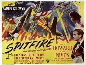 Niven Prints: THE FIRST OF THE FEW, (aka SPITFIRE)