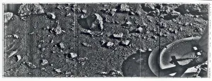 Solar System Prints: First image taken from the surface of Mars by the Viking 1 lander on July 20, 1976