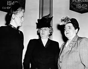 Bess Prints: First Lady Bess Truman attending a Community Chest luncheon