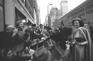 Presidents Wives Prints: First Lady Betty Ford became an unembarrassed advocate of early detection and breast cancer awareness