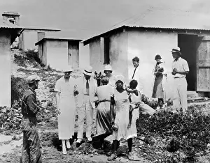 Afro Caribbean Prints: First Lady Eleanor Roosevelt tours the Virgin Islands