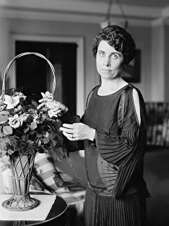 Coolidge Prints: First Lady Grace Coolidge four days after the death of President Warren Harding