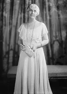Purse Prints: First Lady Lou Hoover, ca. 1928-1932. (BSLOC_2015_16_56)