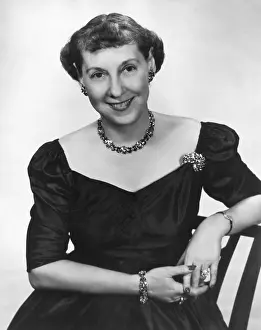 Manicure Prints: First Lady Mamie Eisenhower, 1953. - (BSLOC_2014_16_90)
