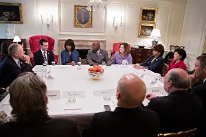 Nutrition Prints: First Lady Michelle Obama attending a Partnership for a Healthier America board meeting