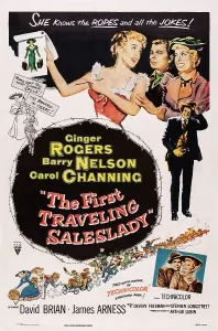 Carol Prints: THE FIRST TRAVELING SALESLADY, US poster art
