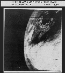 Atmosphere Prints: First TV image of Earth from space