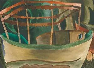Lcgrfa1705 Prints: FISHBOAT, by Arthur Dove, 1930