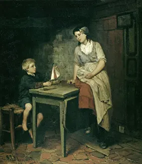 Rustic Prints: The Fisherman's Children, by Bernardus Johannes Blommers