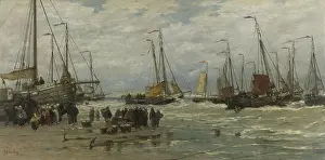 Fishing Prints: Fishing Pinks in Breaking Waves