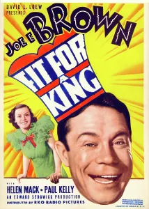 Crown Prints: FIT FOR A KING, US poster art, from left: Helen Mack, Joe E. Brown, 1937