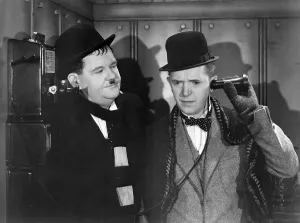 Confused Prints: THE FIXER UPPERS, Oliver Hardy, Stan Laurel, 1935