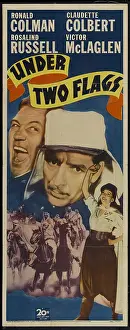 Colman Prints: UNDER TWO FLAGS, top from left: Victor McLaglen