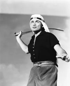 Swordfight Prints: FLAME OF ARABY, Jeff Chandler, 1951
