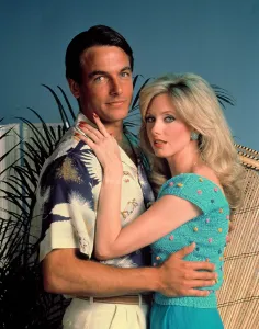 Harmon Prints: FLAMINGO ROAD, Mark Harmon, Morgan Fairchild, 1st season, 1981-1982