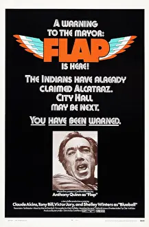 1970 Movies Prints: FLAP, US poster art, Anthony Quinn, 1970