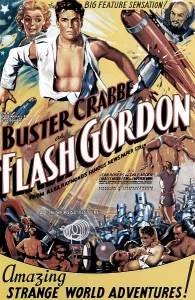 Middleton Prints: FLASH GORDON, Jean Rogers, Buster Crabbe, Charles Middleton, 1936
