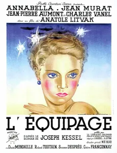 Annabella Prints: FLIGHT INTO DARKNESS, (aka L'EQUIPAGE), French poster art, Annabella, 1935