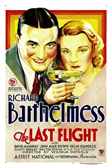 2009 Prints: THE LAST FLIGHT, from left: Richard Barthelmess, Helen Chandler, 1931