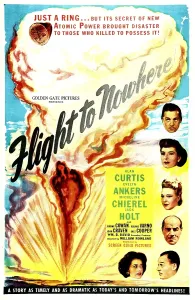 Jerome Prints: FLIGHT TO NOWHERE, US poster, right from top: Alan Curtis