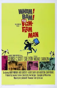 Crowd Prints: THE FLIM FLAM MAN, US poster, bottom pink photo: Michael Sarrazin, Sue Lyon, 1967