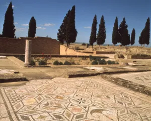 Severity Prints: Flooring of a house, 2nd Century b