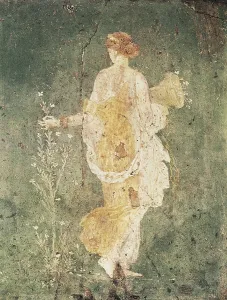 Crome Prints: Flora, goddess of Spring. 1st c
