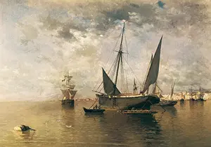 Harbors Prints: FLORIDO BERNILS, Enrique (1873 - 1929); FLORIDO BERNILS