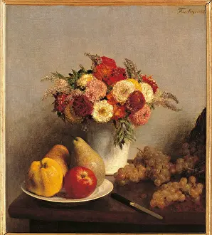 Plate Prints: Flowers and Fruit, by Henri Fantin-Latour