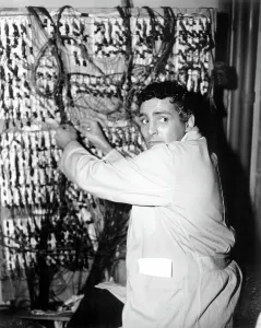 Hedison Prints: THE FLY, David Hedison, 1958. TM and Copyright (c) 20th Century Fox Film Corp