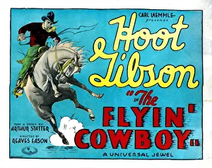 Horseback Prints: THE FLYIN COWBOY, Hoot Gibson, 1928