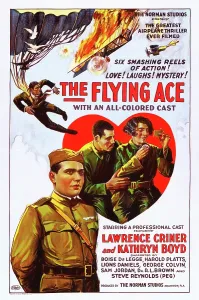 Soldier Prints: THE FLYING ACE, US poster art, Laurence Criner, Kathryn Boyd, 1926
