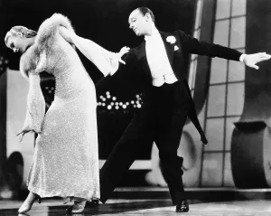 Fur Collar Prints: FOLLOW THE FLEET, Ginger Rogers, Fred Astaire, 1936