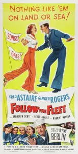 Harriet Prints: FOLLOW THE FLEET, top l-r: Ginger Rogers