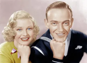 Co Stars Prints: FOLLOW THE FLEET, from left: Ginger Rogers, Fred Astaire, 1936