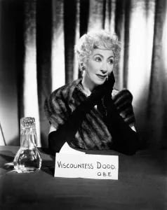 Dowager Prints: FOLLY TO BE WISE, Martita Hunt, 1953
