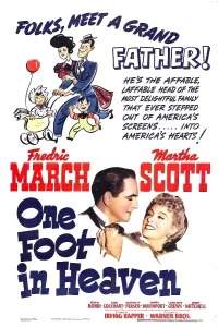 Biography Prints: ONE FOOT IN HEAVEN, US poster, from left: Fredric March, Martha Scott, 1941